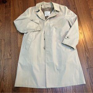 London Fog Beige Trench Coat